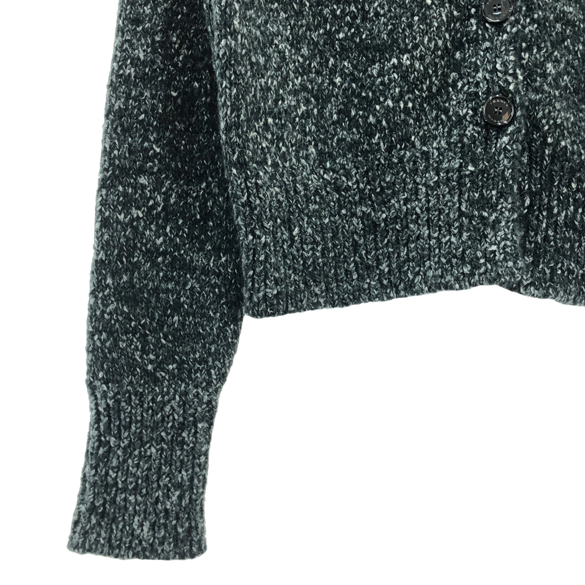 【美品】  ISABEL MARANT / イザベルマラン | 2024AW | KATHLEN Cardigan ニットカーディガン | 40 | グレー/ホワイト | レディース