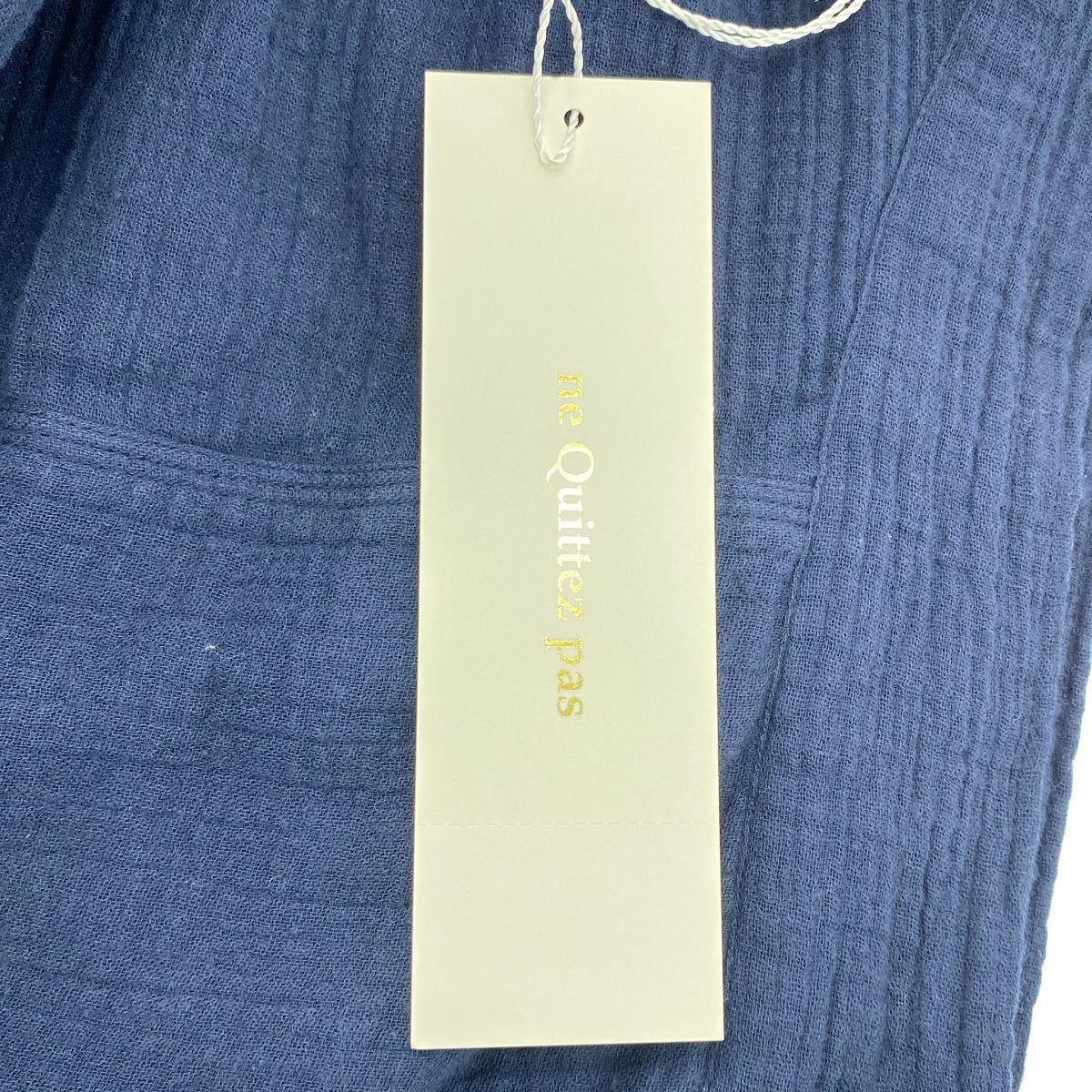 ne Quittez pas / 누키 테파 | Cotton Double Gauze Tuck Dress / 코튼 더블 거즈 탁 드레스 원피스 | S |