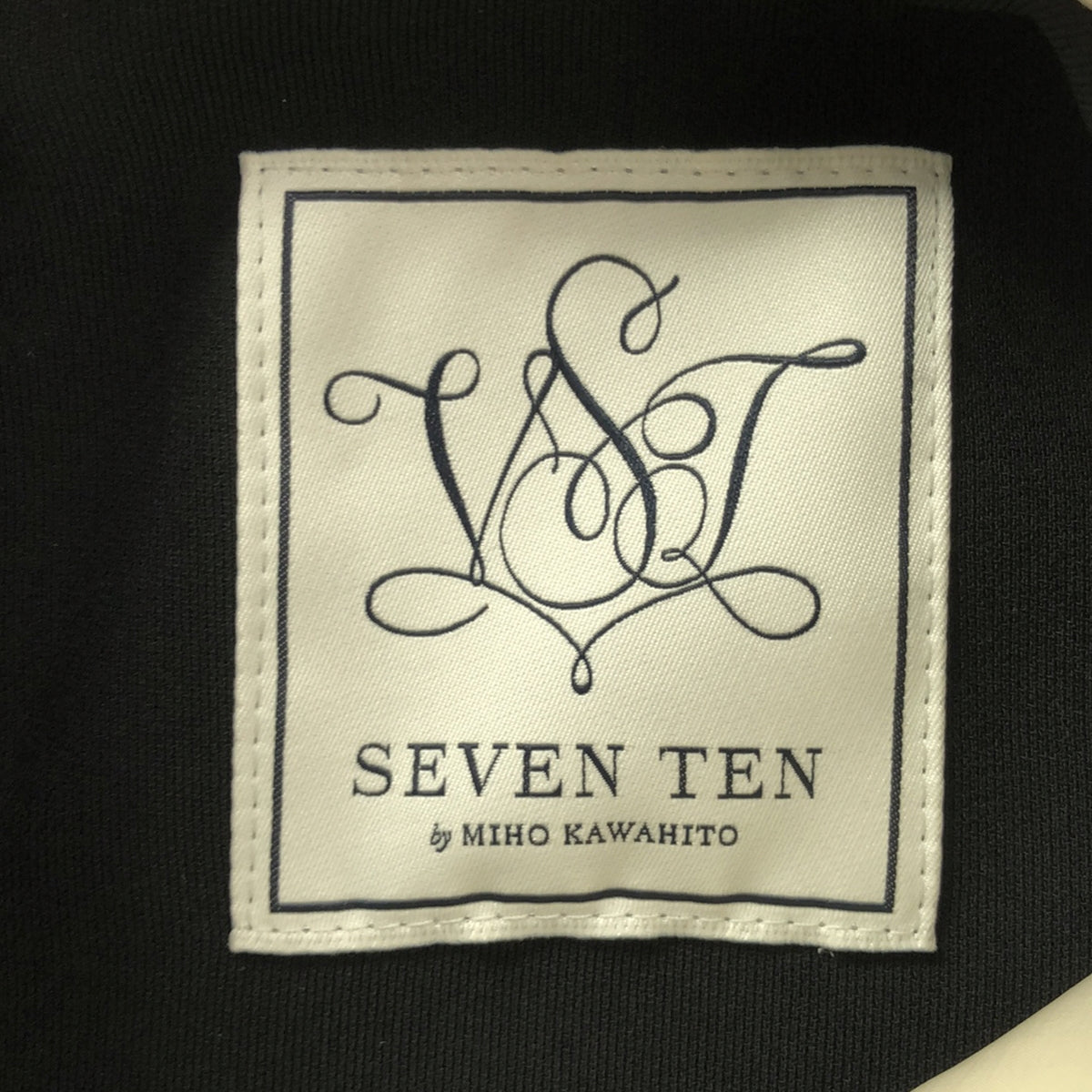 SEVEN TEN by MIHO KAWAHITO / 세븐틴 바이 미호카와히토 | 2023AW | 프런트 탁 보우타이 원피스 | M |