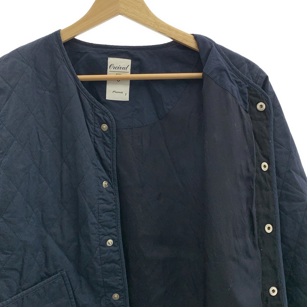 ORCIVAL / 오티발 | 인서레이션 퀼팅 노 컬러 재킷 | 1 | 여성