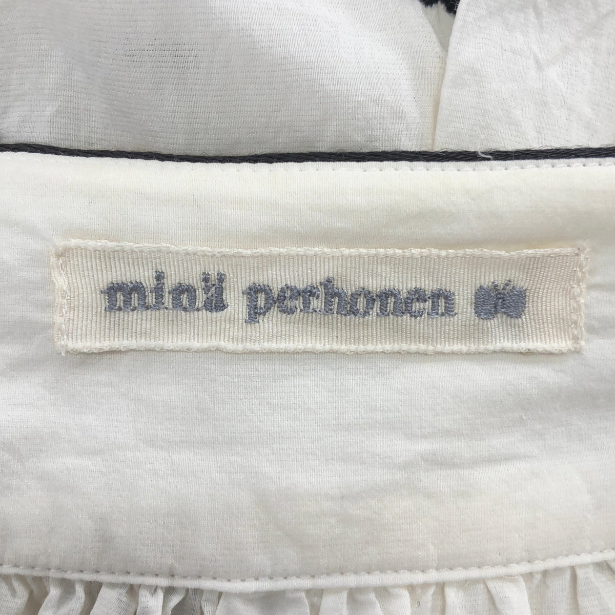 mina perhonen / 미나펠호넨 | 2019 s/s | piece dress 코튼 실크 엠브로이드리 원피스 | 38 | 여성