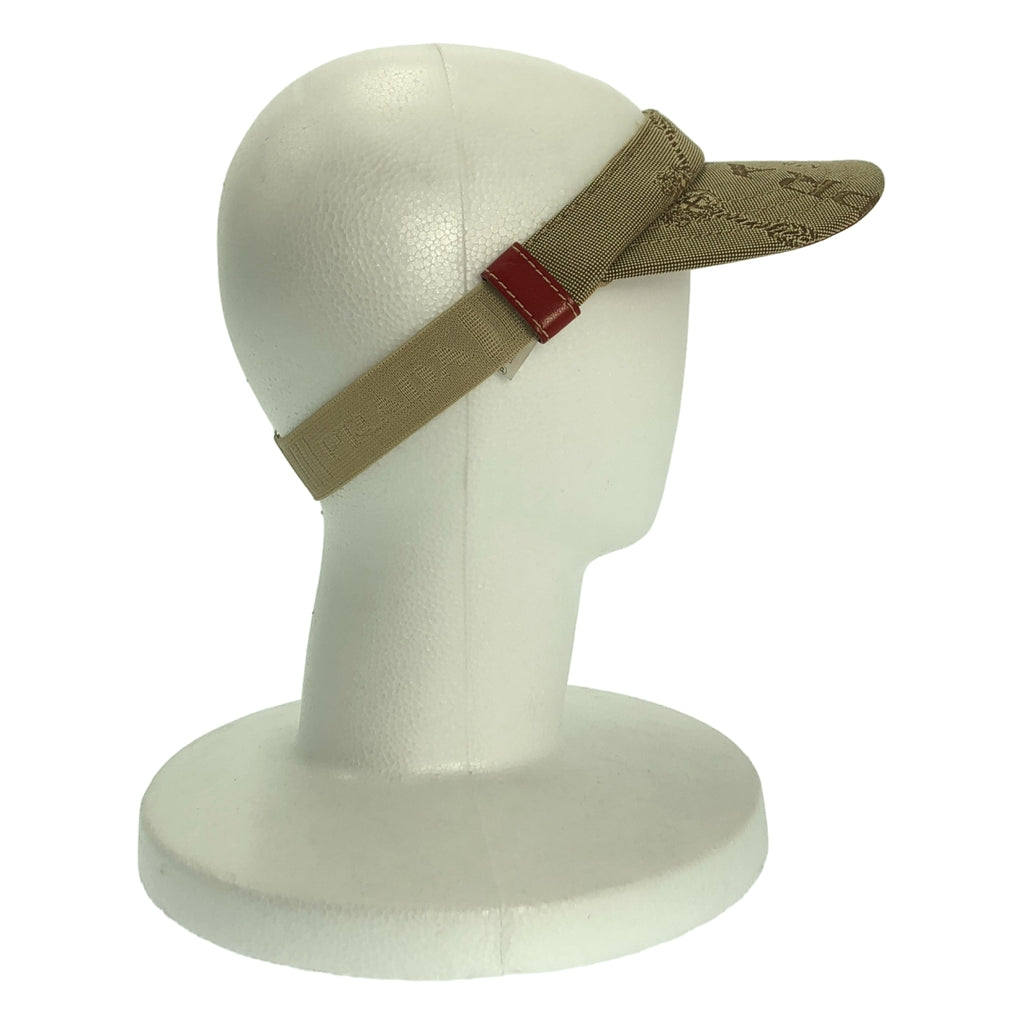 PRADA / プラダ | キャンバス ジャガード サンバイザー | M | その他