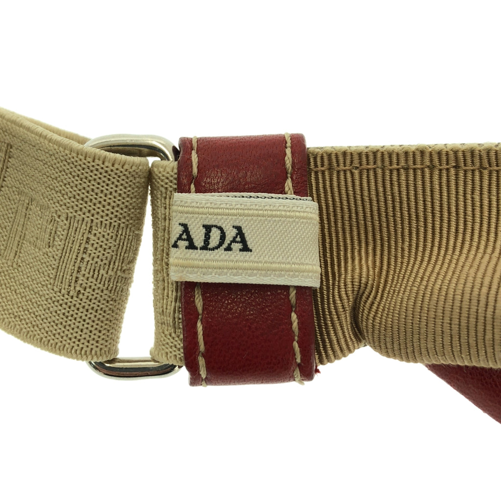 PRADA / プラダ | キャンバス ジャガード サンバイザー | M | その他