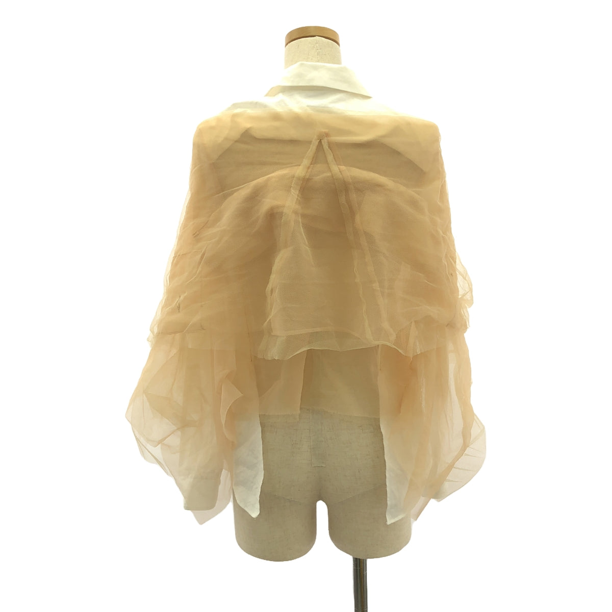 COMME des GARCONS | 2009AW | Tulle docking shirt | S | Women's