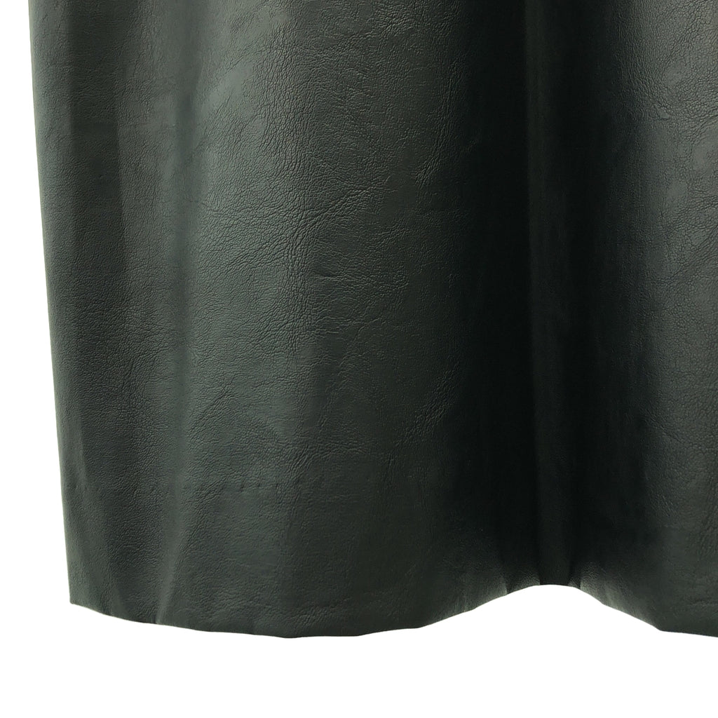 SACRA / サクラ | HPS別注 SYNTHETIC LEATHER フェイクレザー ジャンパースカート | 38 | ブラック | レディース