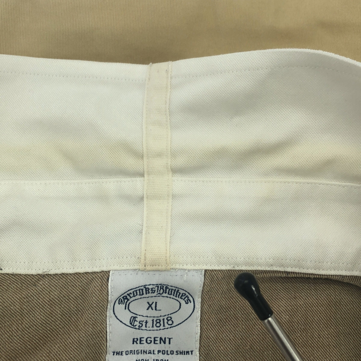 eye JUNYA WATANABE COMME des GARCONS MAN / アイジュンヤワタナベ マン | 2020AW | ×BROOKS BROTHERS ブルックスブラザーズ / 異素材切替 オックスフォード ボタンダウンシャツ | S | ホワイト / マルチカラー | メンズ