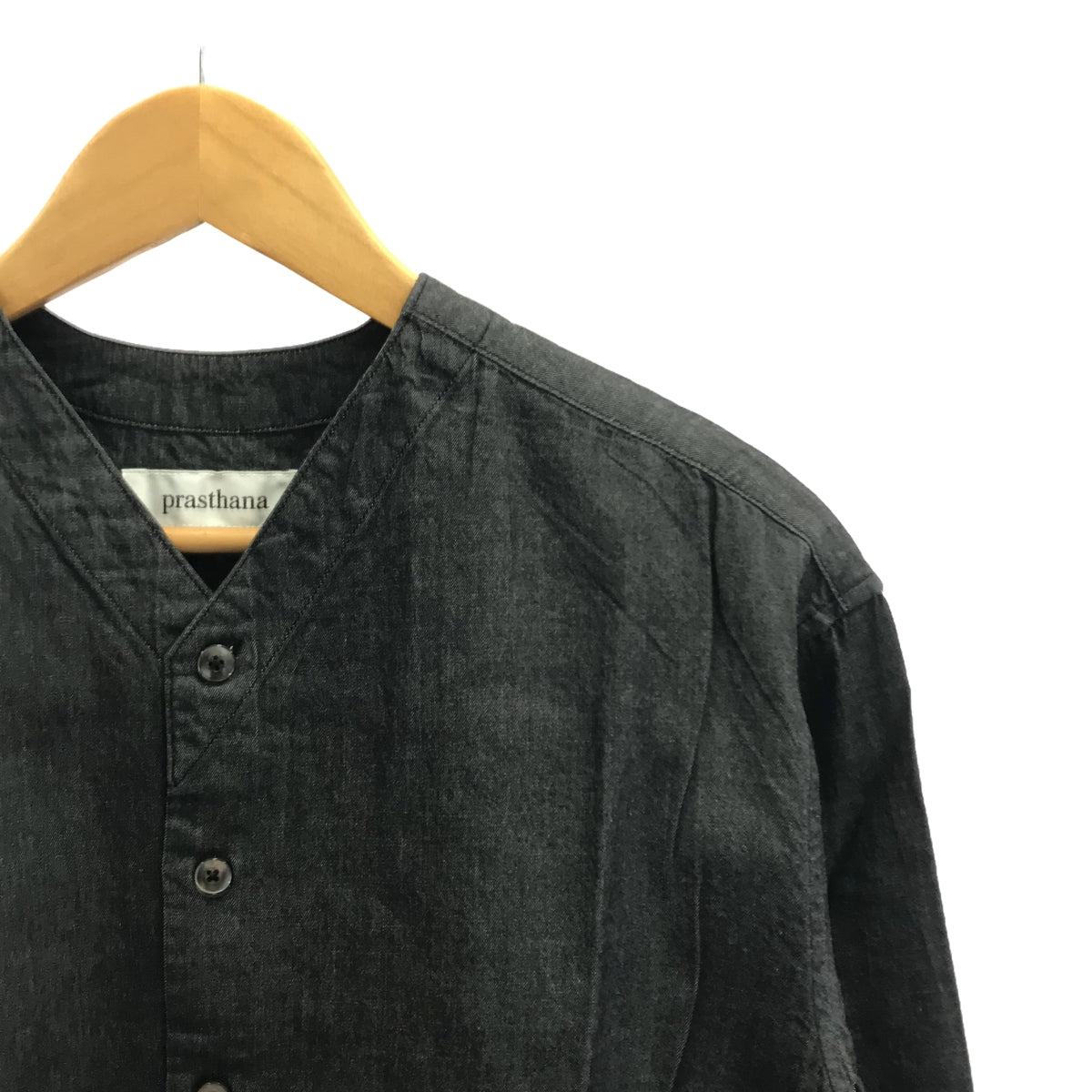 [New] prasthana / Prasthana | Digger Shirts | M | Black | Men's