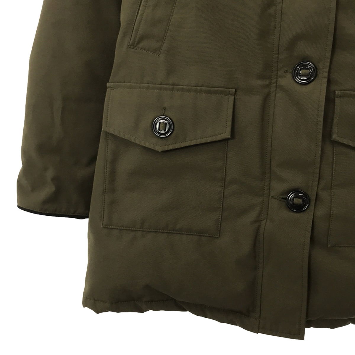 CANADA GOOSE / カナダグース | BRONTE PARKA ブロンテ パーカー ファー付き ダウンコート | S | ミリタリ – KLD