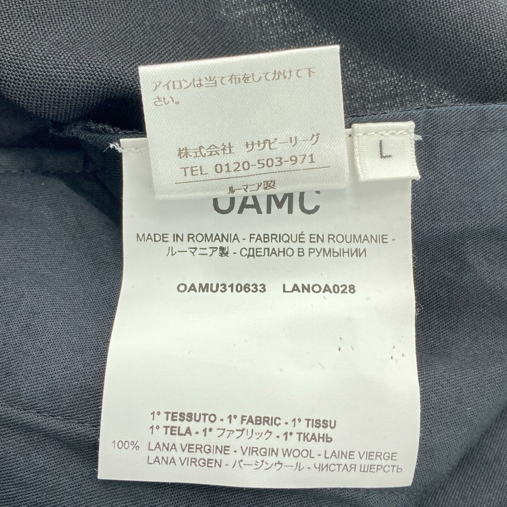 OAMC / オーエーエムシー | 2022SS | REGS TROUSERS ウール イージーパンツ | L | メンズ