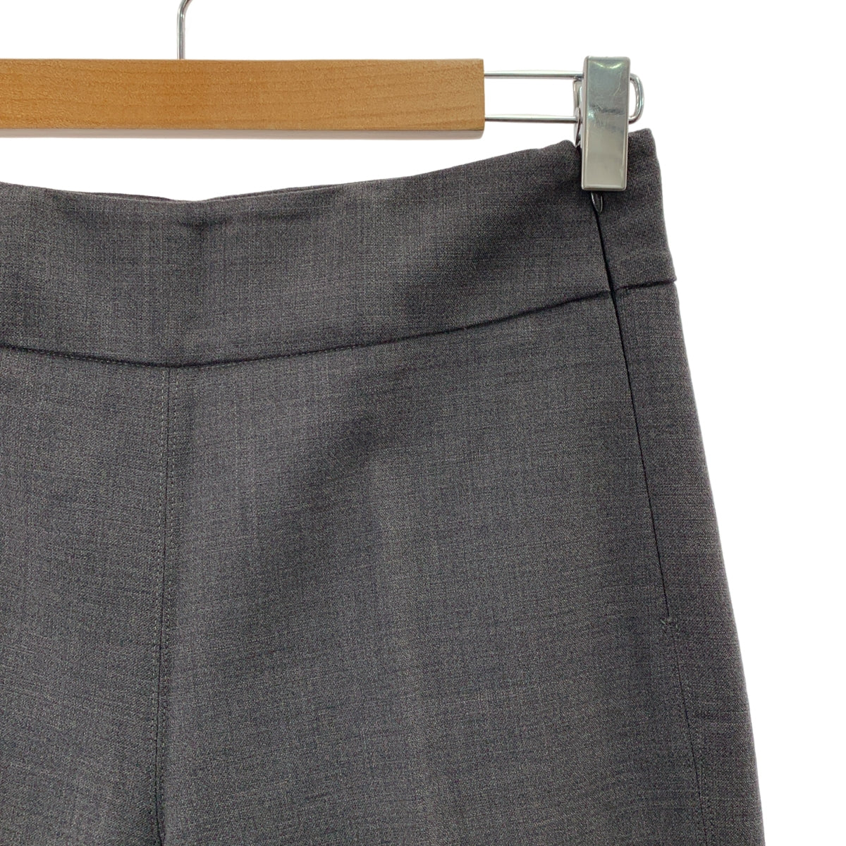 Max Mara / 맥스 마라 | 울 스트레이트 팬츠 | 36 | 회색 | 여성