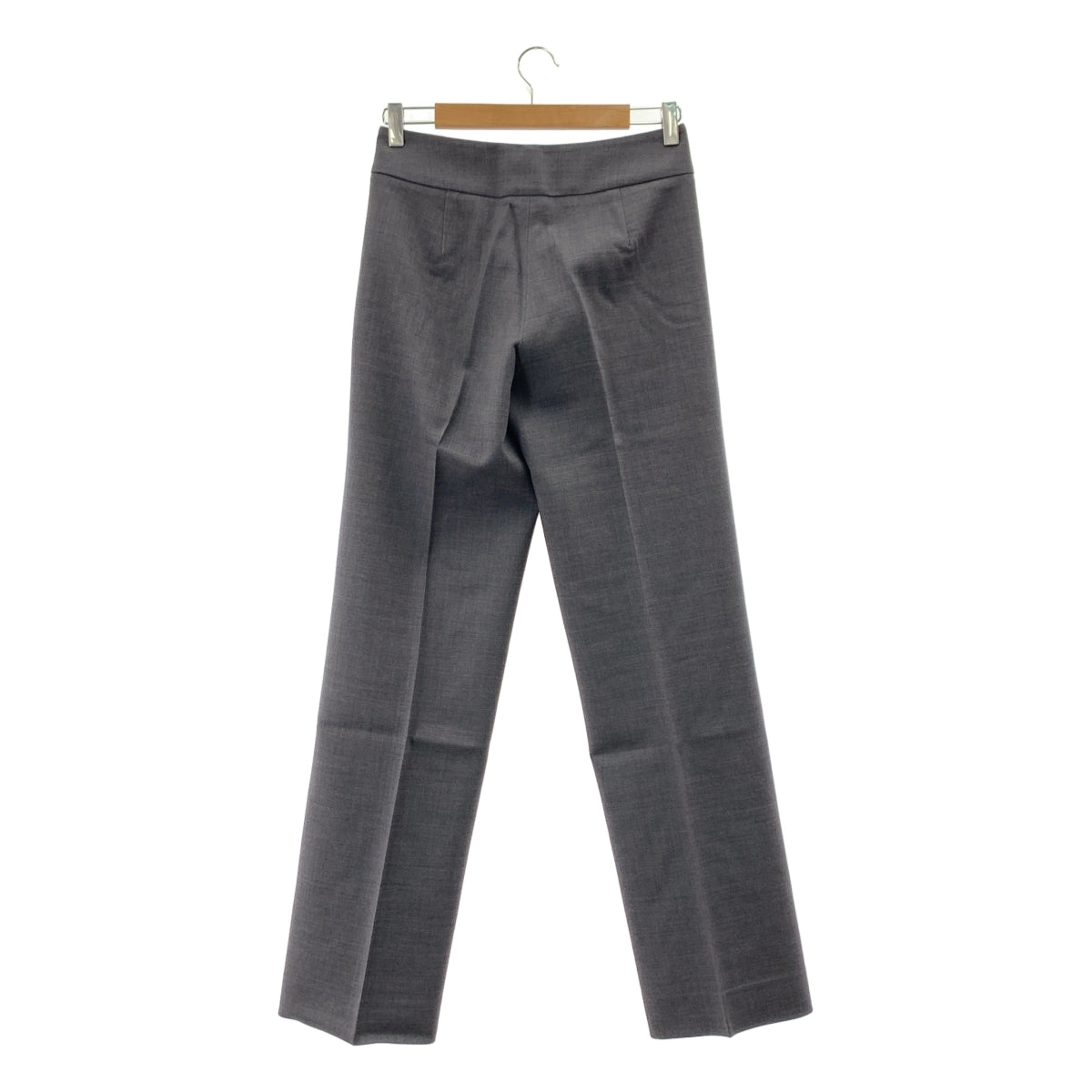 Max Mara / 맥스 마라 | 울 스트레이트 팬츠 | 36 | 회색 | 여성
