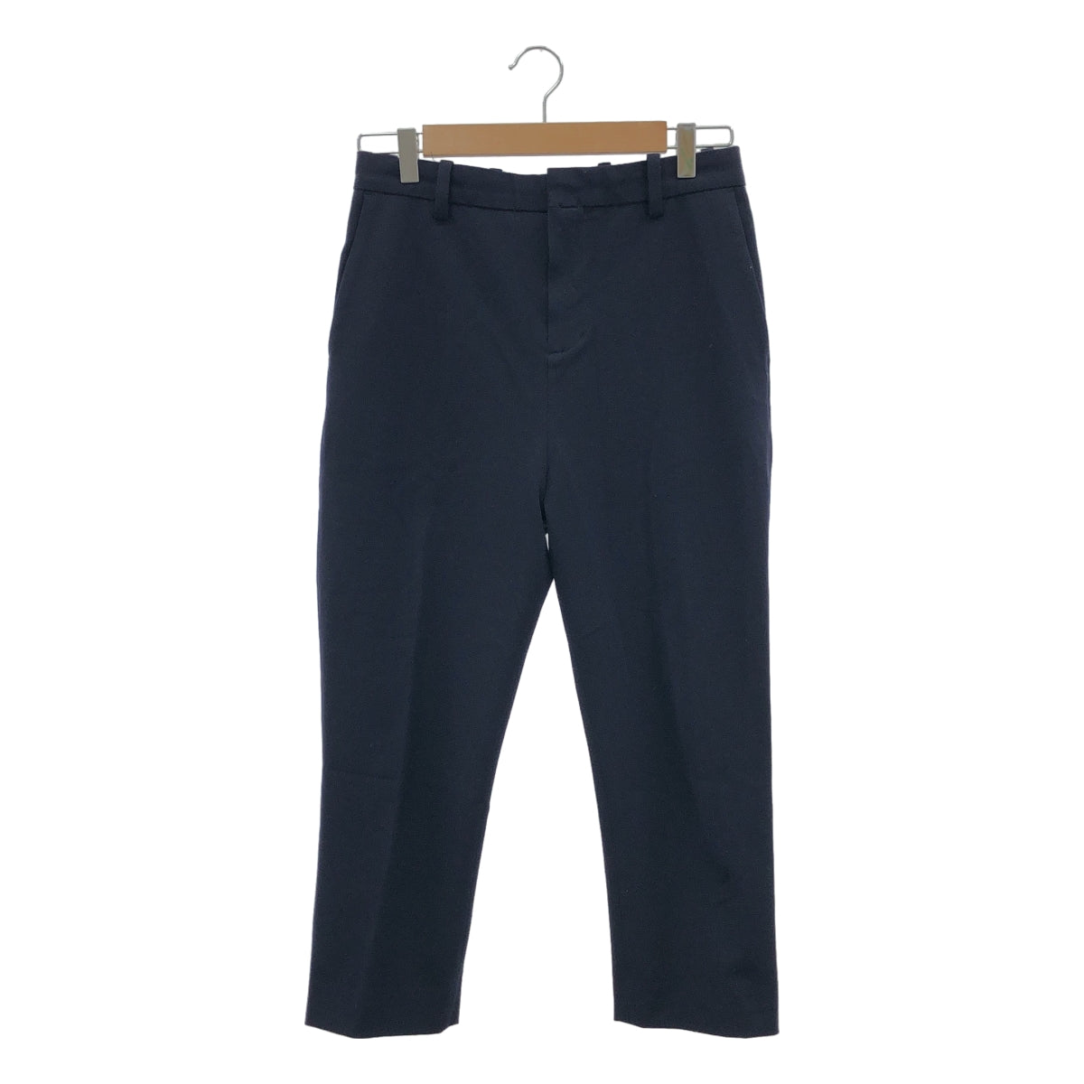 YAECA / 야에카 | 2WAY PANTS TAPERED 스트레치 크롭 테이퍼 팬츠 | M | 네이비 | 여성