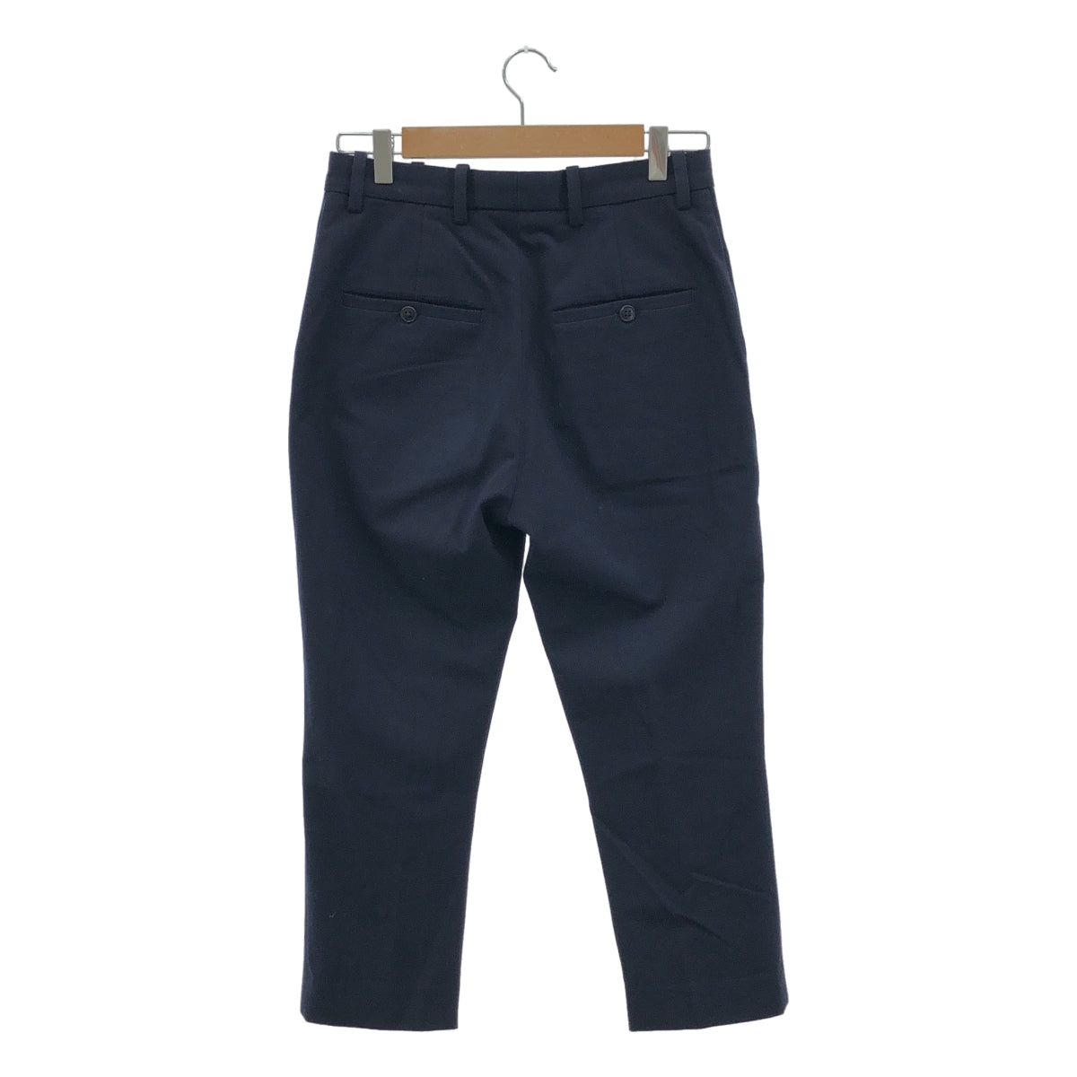 YAECA / 야에카 | 2WAY PANTS TAPERED 스트레치 크롭 테이퍼 팬츠 | M | 네이비 | 여성