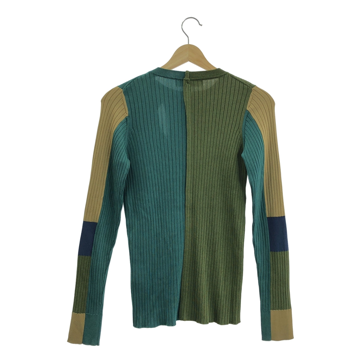 TOGA / トーガ | Wide Rib Knit Pullover ワイド リブニット プルオーバー | 36 | マルチカラー | レディース