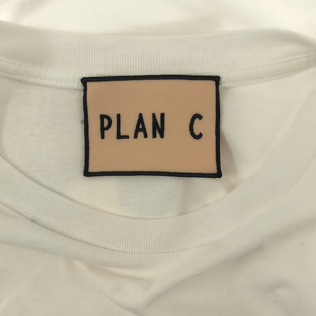 Plan C / 플랜시 | 카로리나 셀피 포인트 크루넥 컷소우 | S |