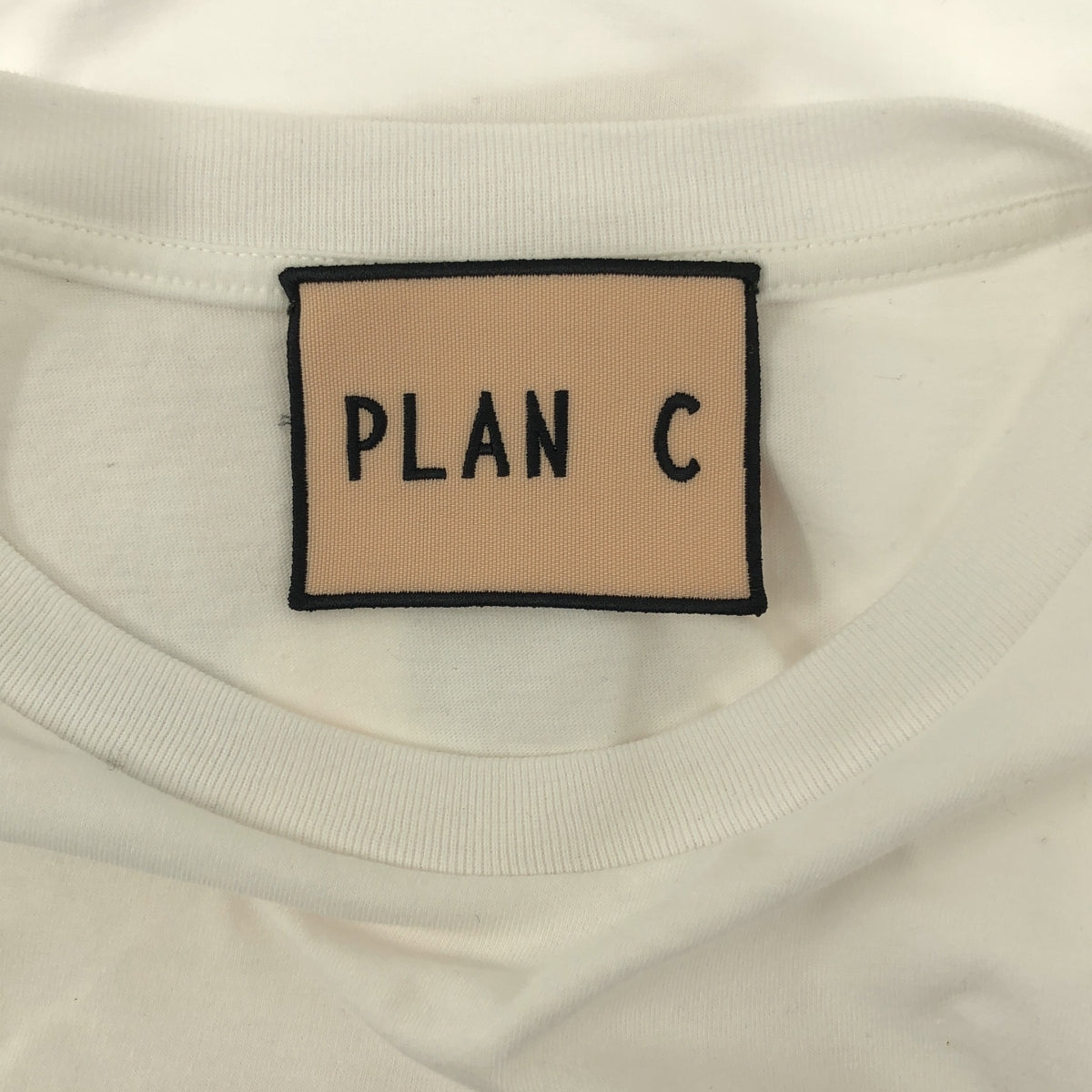 Plan C / 플랜시 | 카로리나 셀피 포인트 크루넥 컷소우 | S |