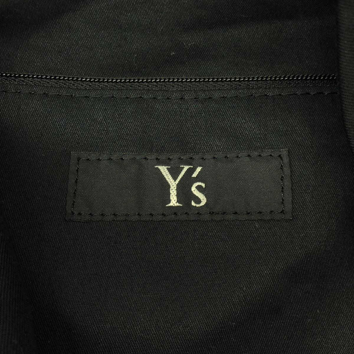 Y's / 와이즈 요우지야마모토 | 2024SS | GABARDINE POLYHEDRAL SHOULDER BAG 울 개버딘 숄더백 |