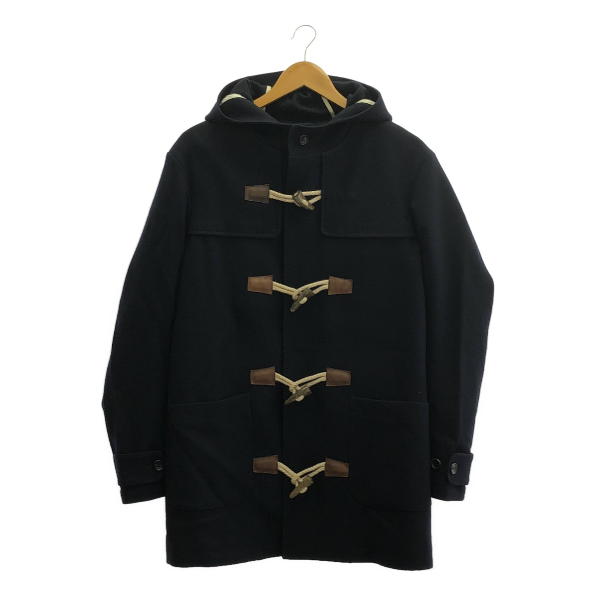 visvim / ビズビム | GORE-WINDSTOPER / ウール ショートダッフルコート / 総裏地 | M | ネイビー | メンズ