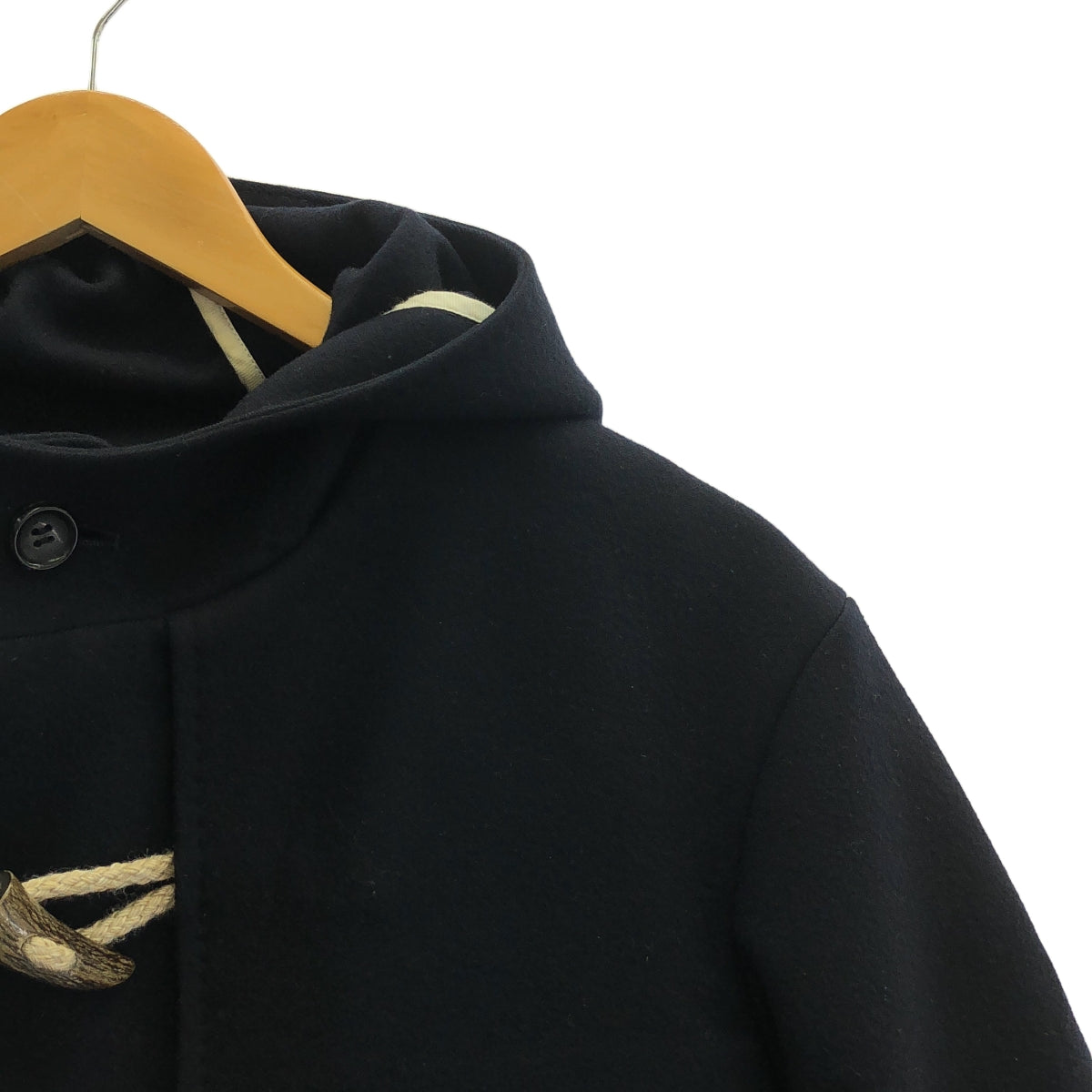 visvim / ビズビム | GORE-WINDSTOPER / ウール ショートダッフルコート / 総裏地 | M | ネイビー | メンズ