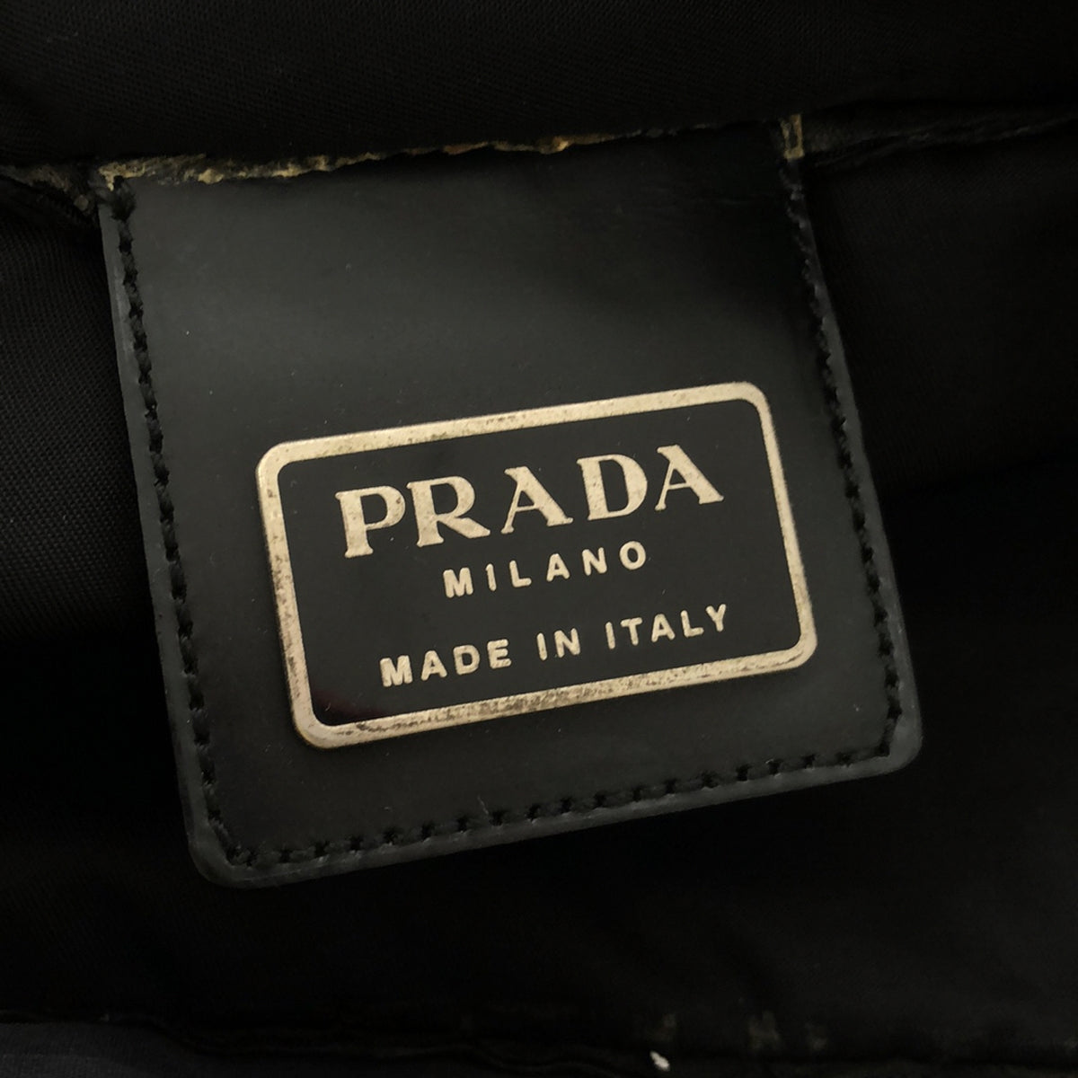PRADA / プラダ | テスート 三角ロゴプレート ナイロン サコッシュ ショルダーバッグ | ブラック | レディース