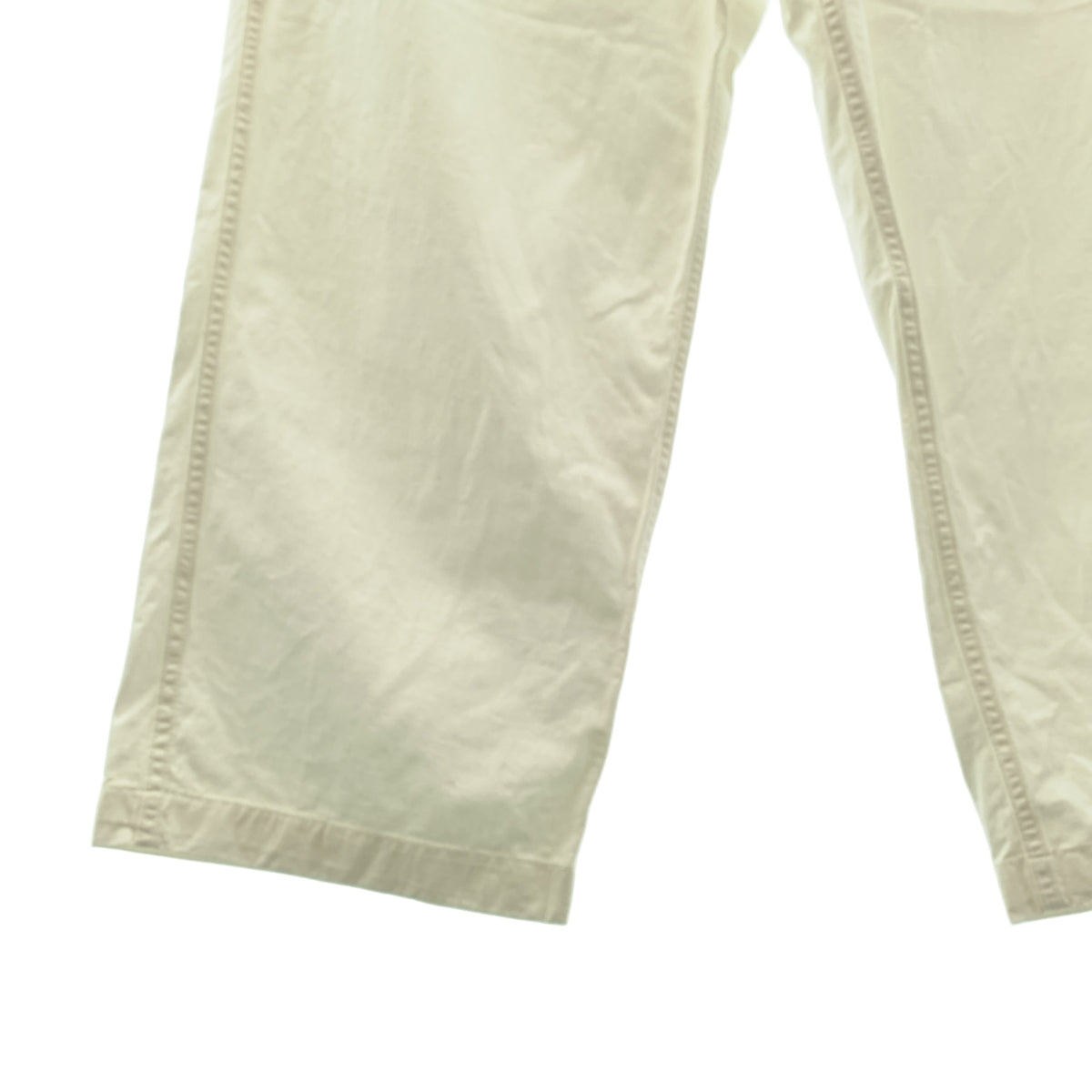 MAISON et VOYAGE / 메종 에보야지 | 2023AW | 코튼 트윌 와이드 스트레이트 치노 팬츠 | 48 | 남성