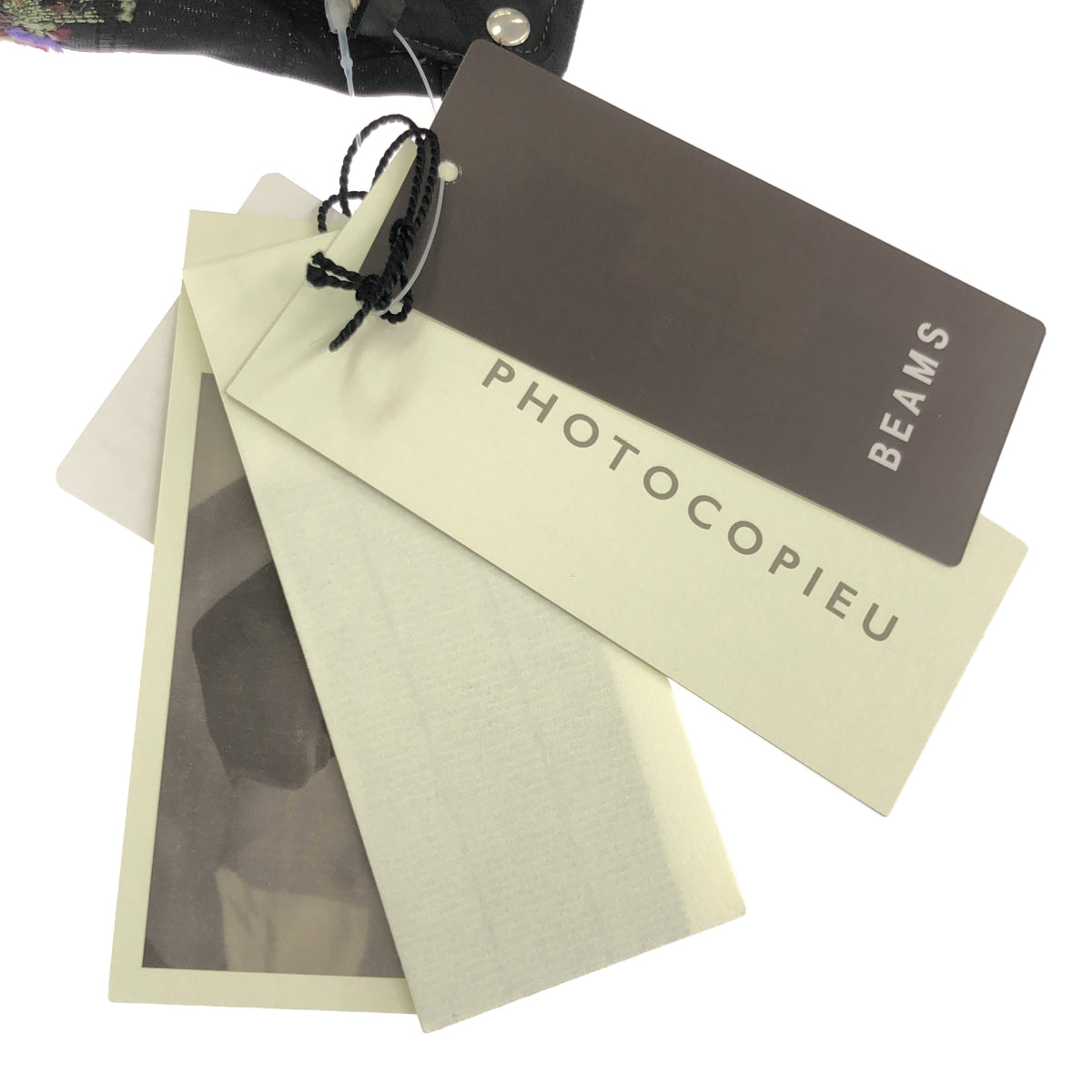 【新品】  PHOTOCOPIEU / フォトコピュー | フラワーボトルネックシャツ | 36 | ブラック | レディース