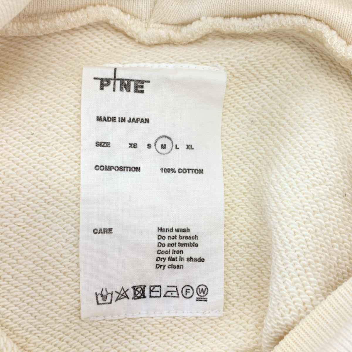 balcone pine / バルコーネパイン | スウェットフーディ プルオーバーパーカー | M | アイボリー | メンズ