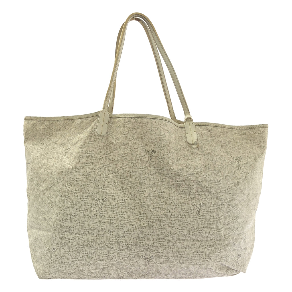 GOYARD / ゴヤール | サンルイ GM / ポーチ付き レザー 総柄 ロゴ トートバッグ |