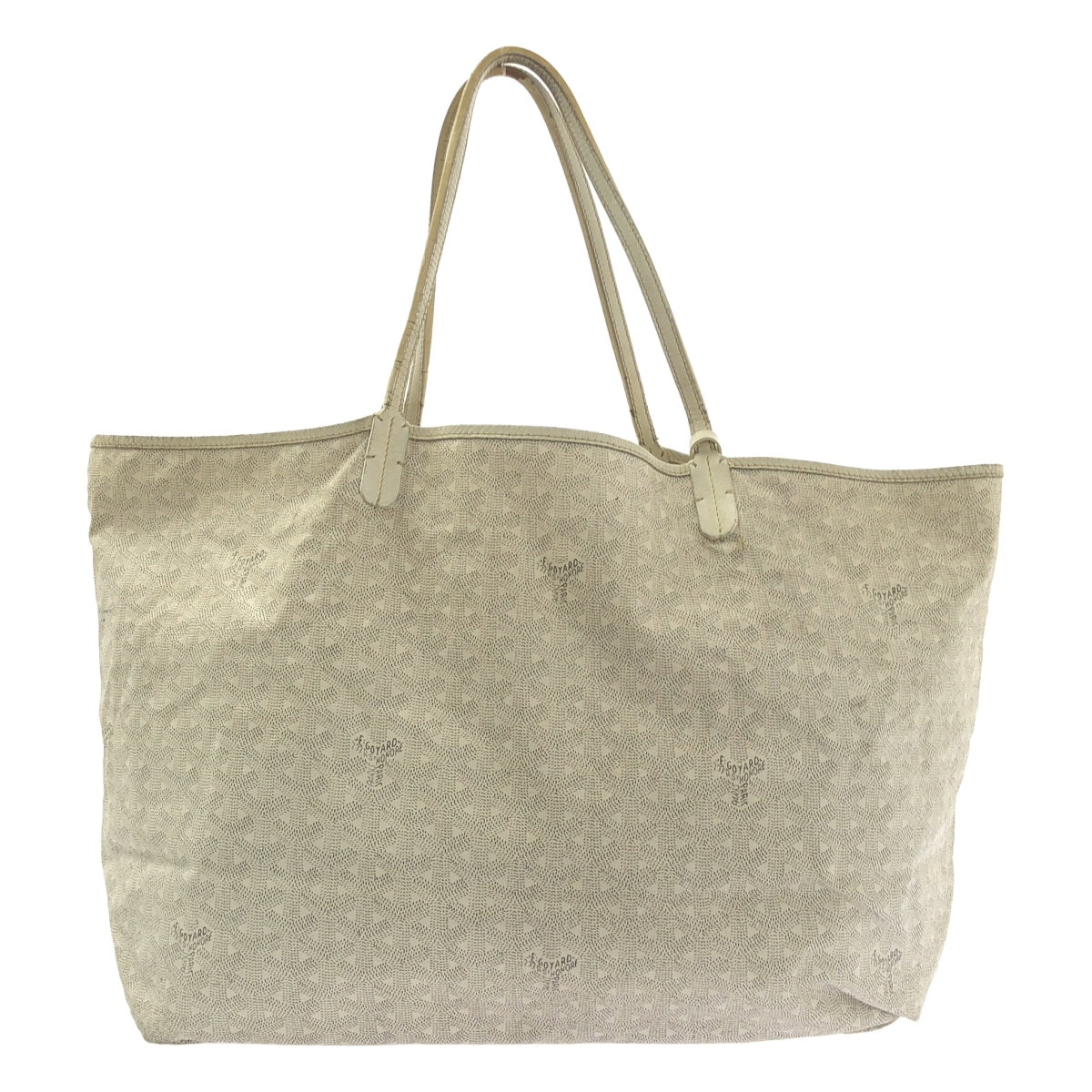 GOYARD / ゴヤール | サンルイ GM / ポーチ付き レザー 総柄 ロゴ トートバッグ |