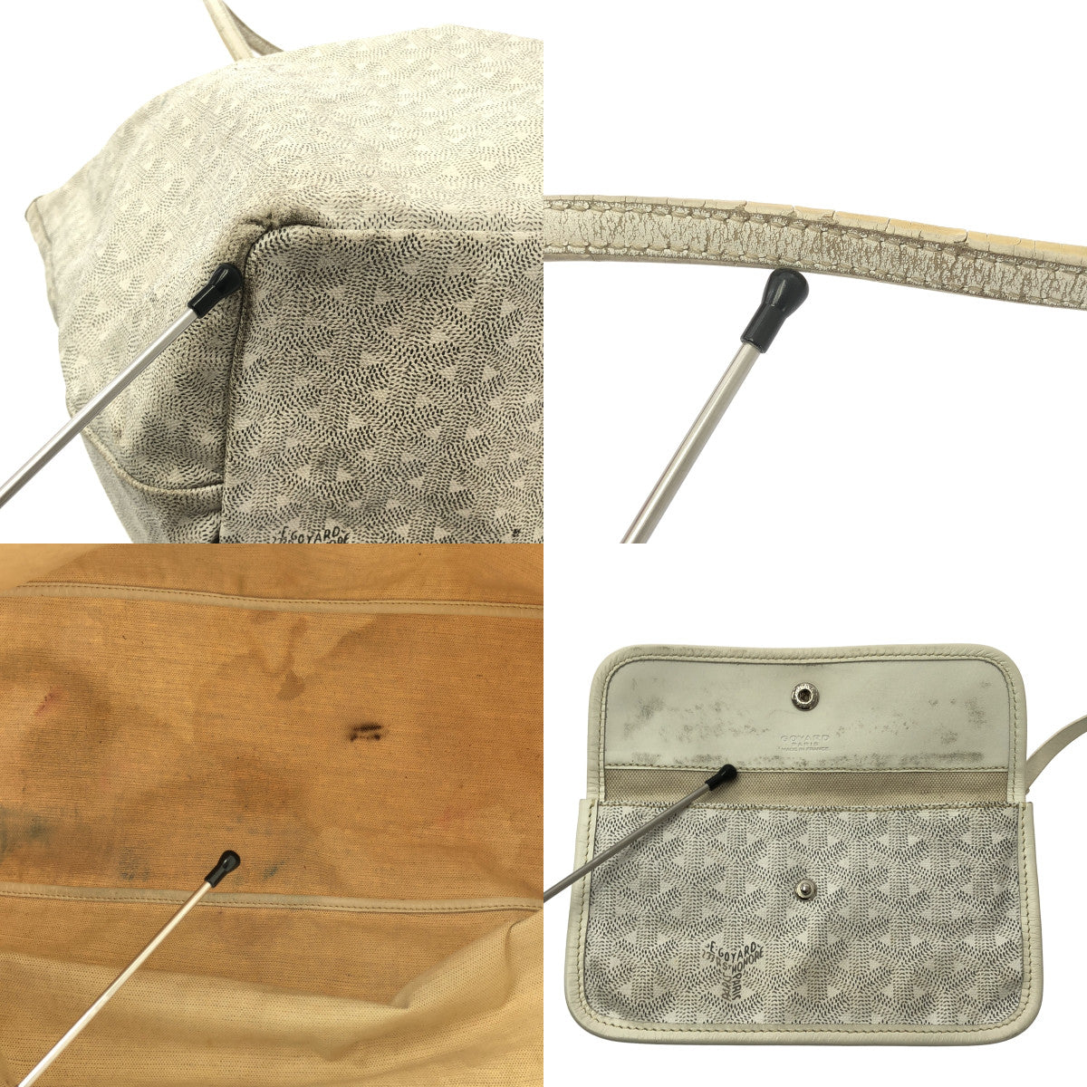 GOYARD | Saint Louis GM / 皮革全身標誌手袋附小袋 |