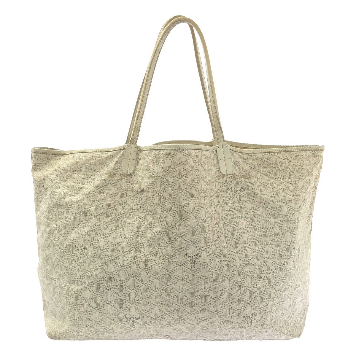 GOYARD / ゴヤール | サンルイ GM / ポーチ付き レザー 総柄 ロゴ トートバッグ |