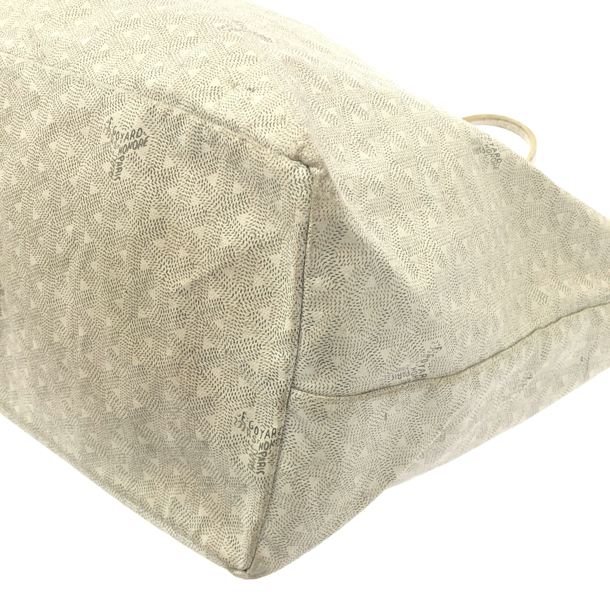 GOYARD / ゴヤール | サンルイ GM / ポーチ付き レザー 総柄 ロゴ トートバッグ |