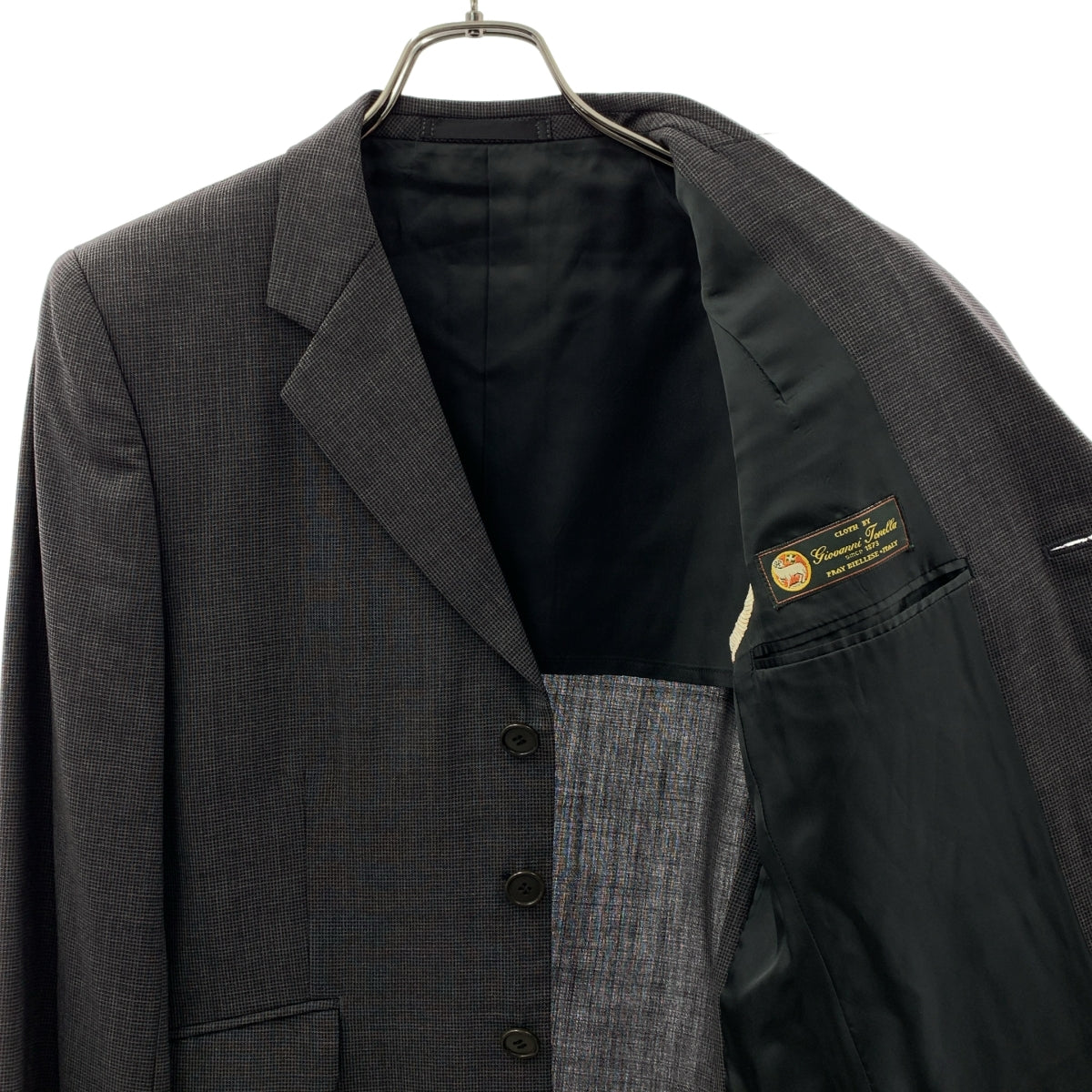 Paul Smith / ポールスミス | セットアップ / Giovanni Tonella社製ウール 4B テーラードジャケット / タック スラックス パンツ | M | メンズ