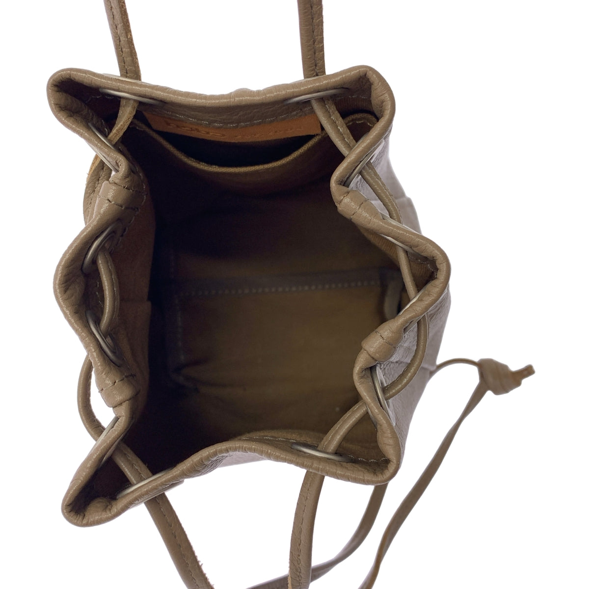 hobo / ホーボー | DRAWSTRING POUCH レザー ショルダー バッグ |