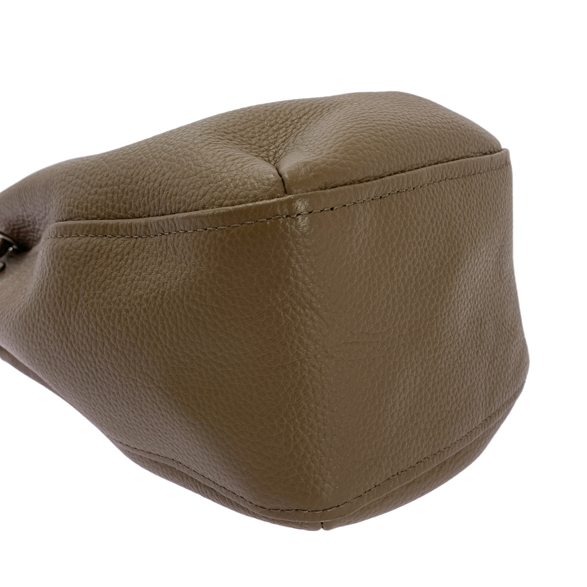 hobo / ホーボー | DRAWSTRING POUCH レザー ショルダー バッグ | ブラウン | メンズ