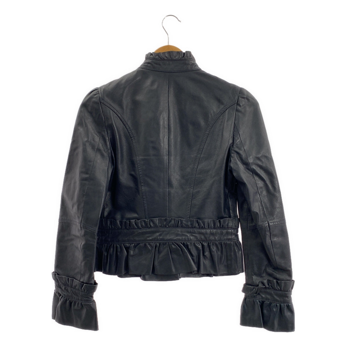 RED VALENTINO | 單排扣小羊皮外套 / 全襯裡 |