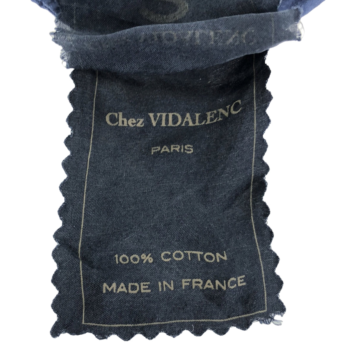 Chez VIDALENC | Pullover shirt dress | Navy | Women's