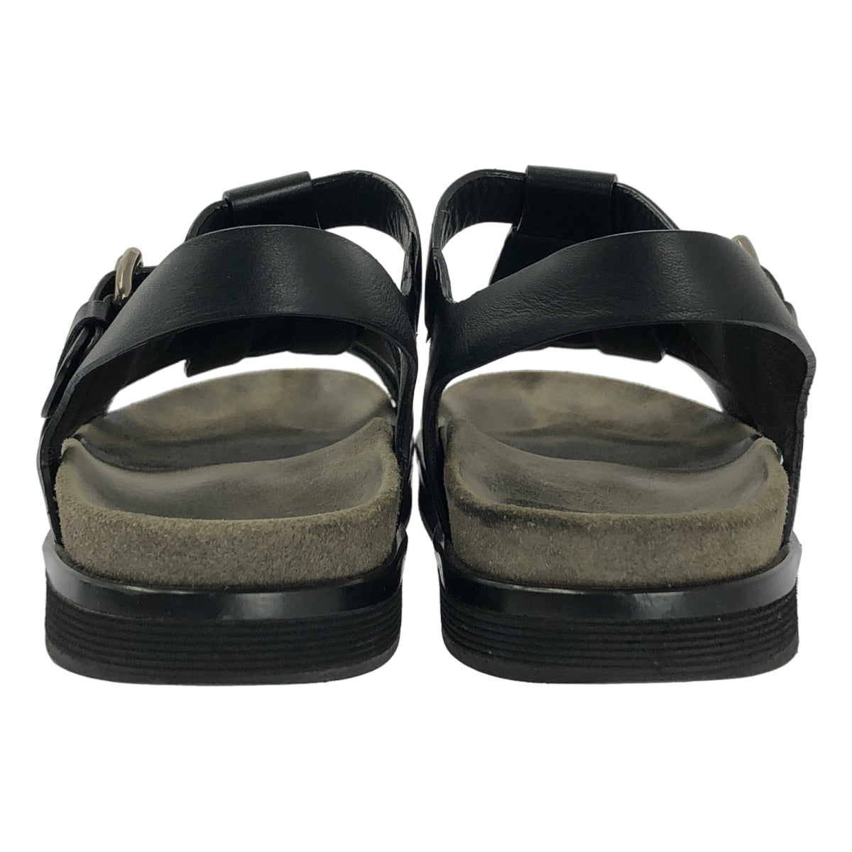 Church's / チャーチ | レザー グルカ ストラップサンダル | ブラック