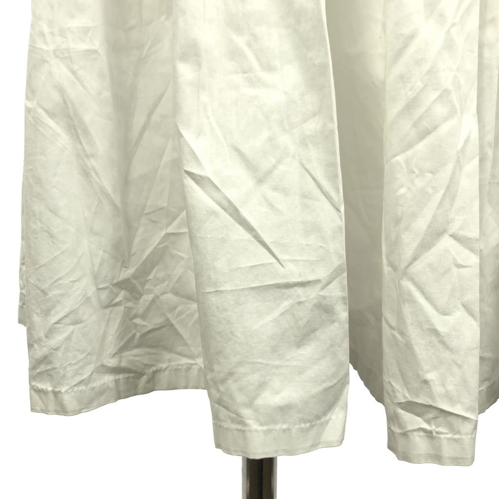 HaaT ISSEY MIYAKE / ハートイッセイミヤケ | コットン プリーツ ギャザー ロングスカート | 2 | レディース