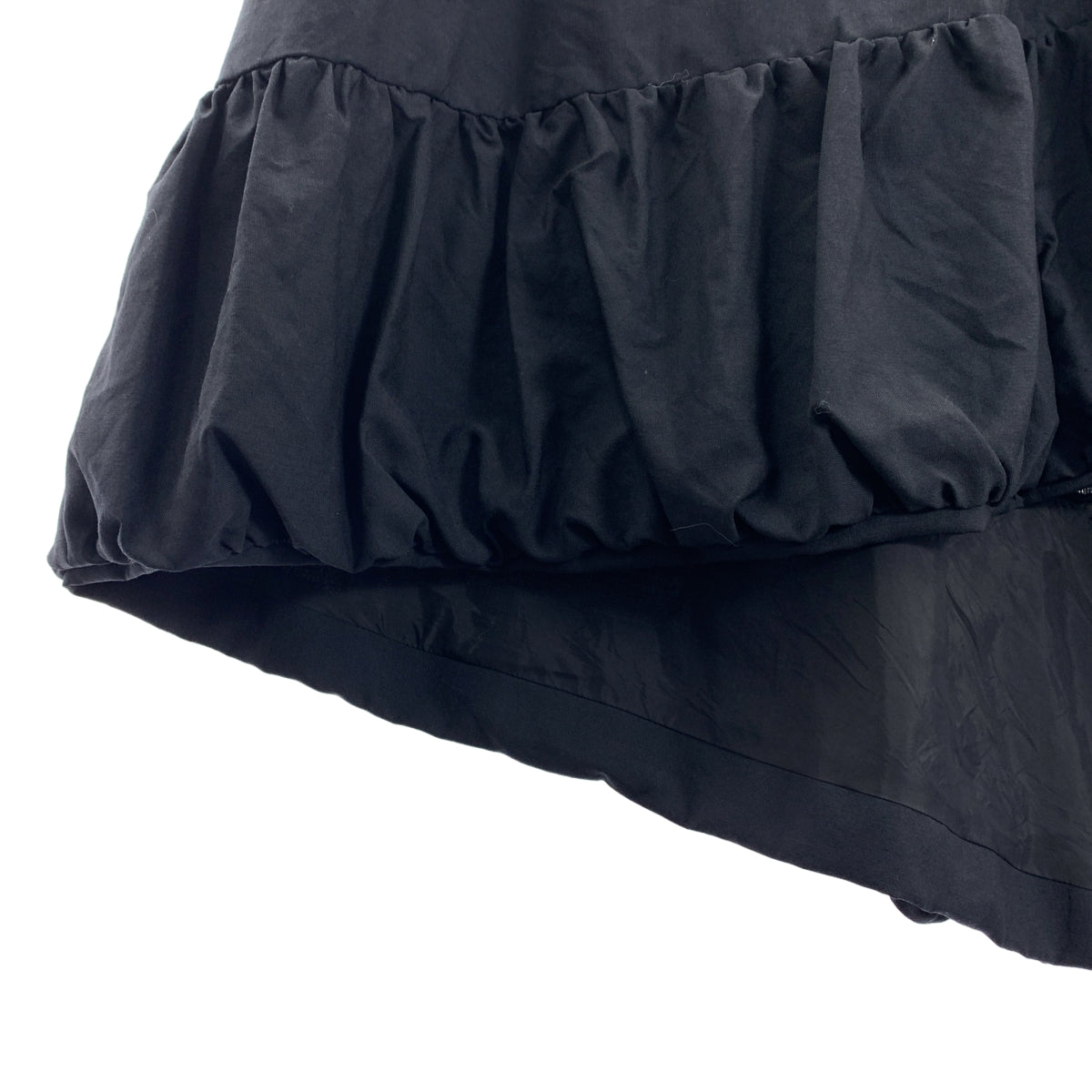 noir kei ninomiya / 느와르 케이니노미야 | 2023AW | 비대칭 롱 스커트 | M | 블랙 | 여성