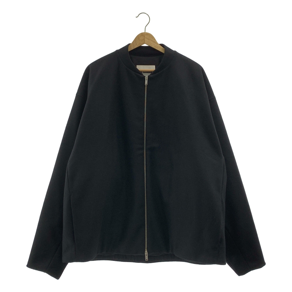 JIL SANDER / 질 썬더 | 2024AW | 울 멜튼 패들 봄버 재킷 |