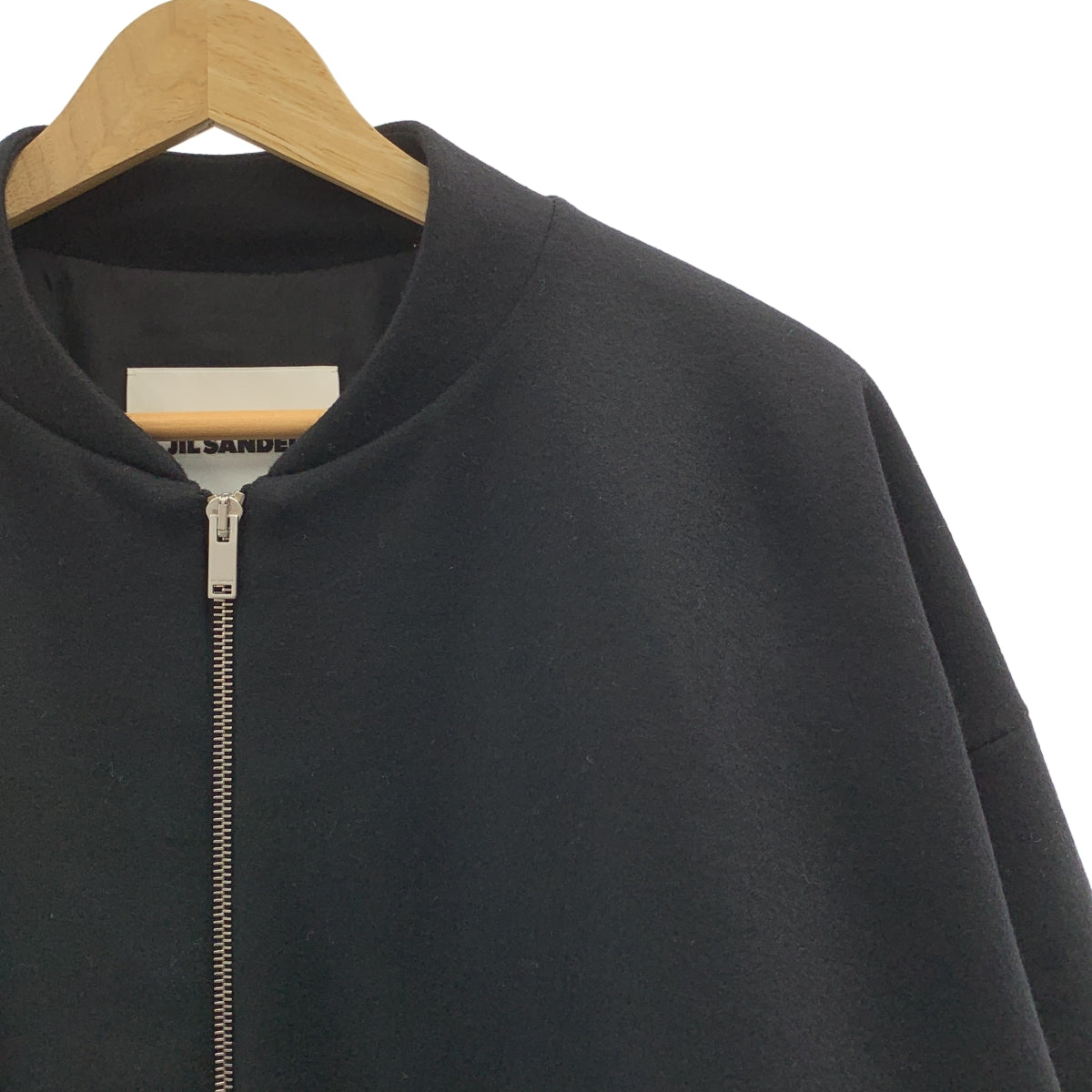 JIL SANDER / 질 썬더 | 2024AW | 울 멜튼 패들 봄버 재킷 |