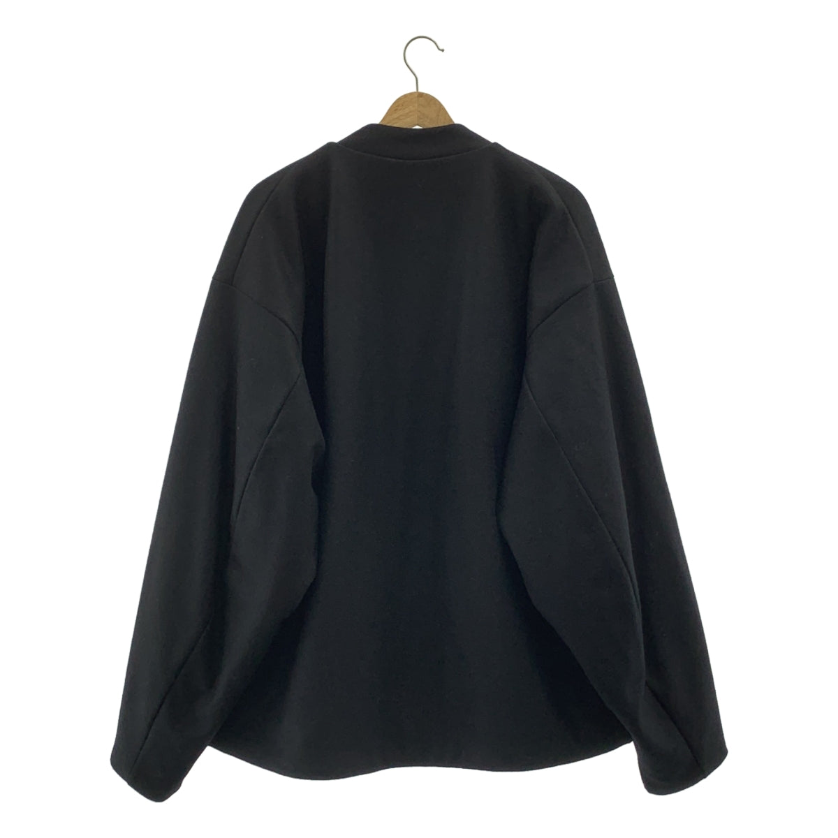 JIL SANDER / 질 썬더 | 2024AW | 울 멜튼 패들 봄버 재킷 |