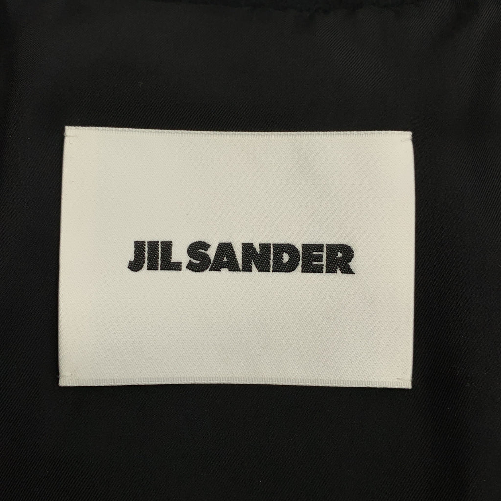 JIL SANDER / 질 썬더 | 2024AW | 울 멜튼 패들 봄버 재킷 |