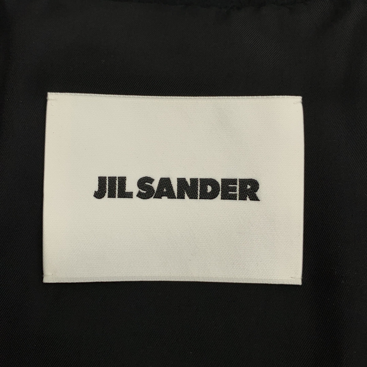 JIL SANDER / 질 썬더 | 2024AW | 울 멜튼 패들 봄버 재킷 |