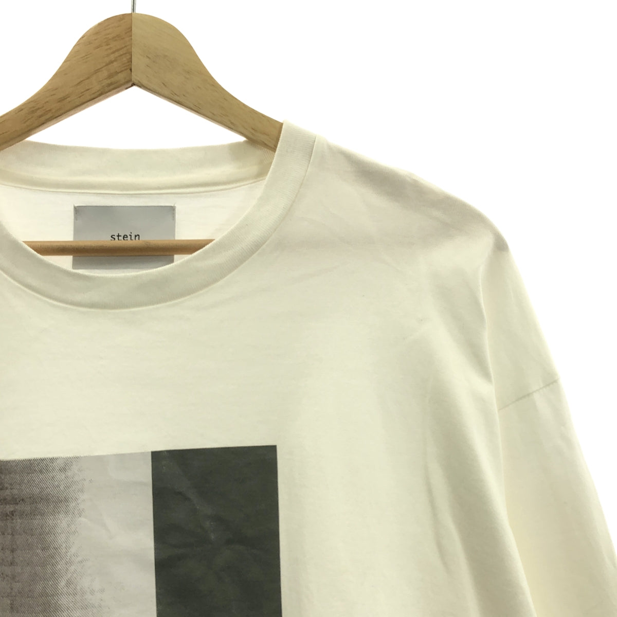 stein / 슈타인 | OVERSIZED LONG SLEEVE TEE / 오버사이즈 프린트 컷소우 | S |