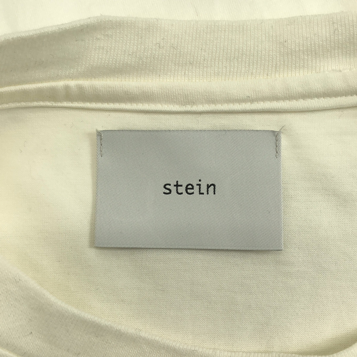 stein / 슈타인 | OVERSIZED LONG SLEEVE TEE / 오버사이즈 프린트 컷소우 | S |