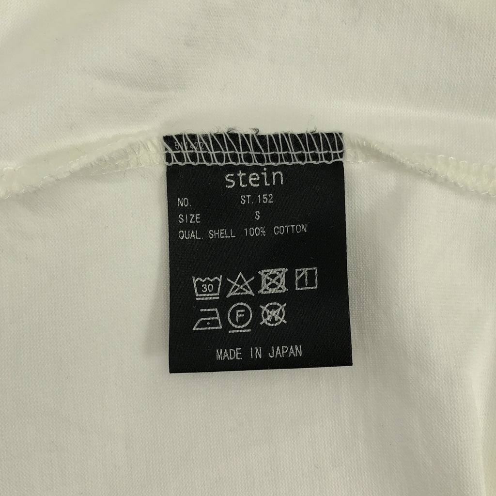 stein / 슈타인 | OVERSIZED LONG SLEEVE TEE / 오버사이즈 프린트 컷소우 | S |