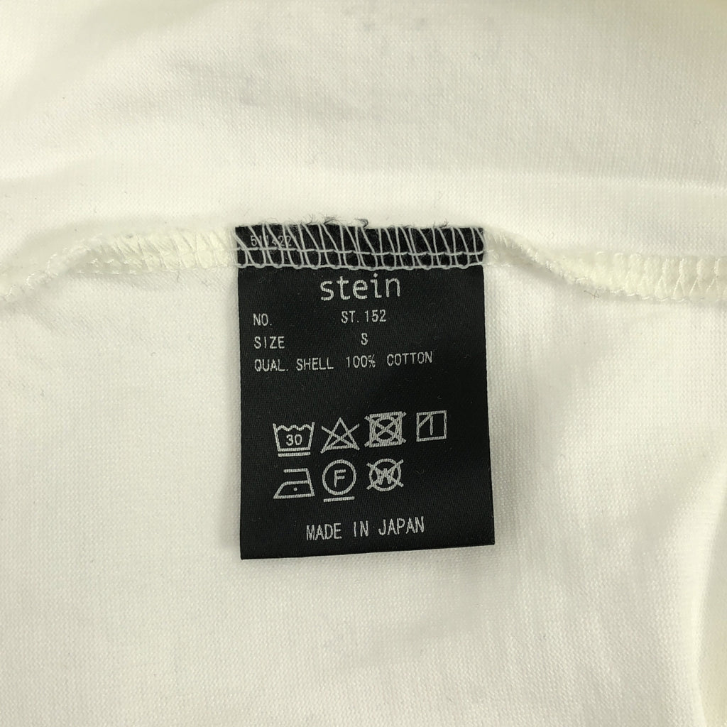 stein / 슈타인 | OVERSIZED LONG SLEEVE TEE / 오버사이즈 프린트 컷소우 | S |