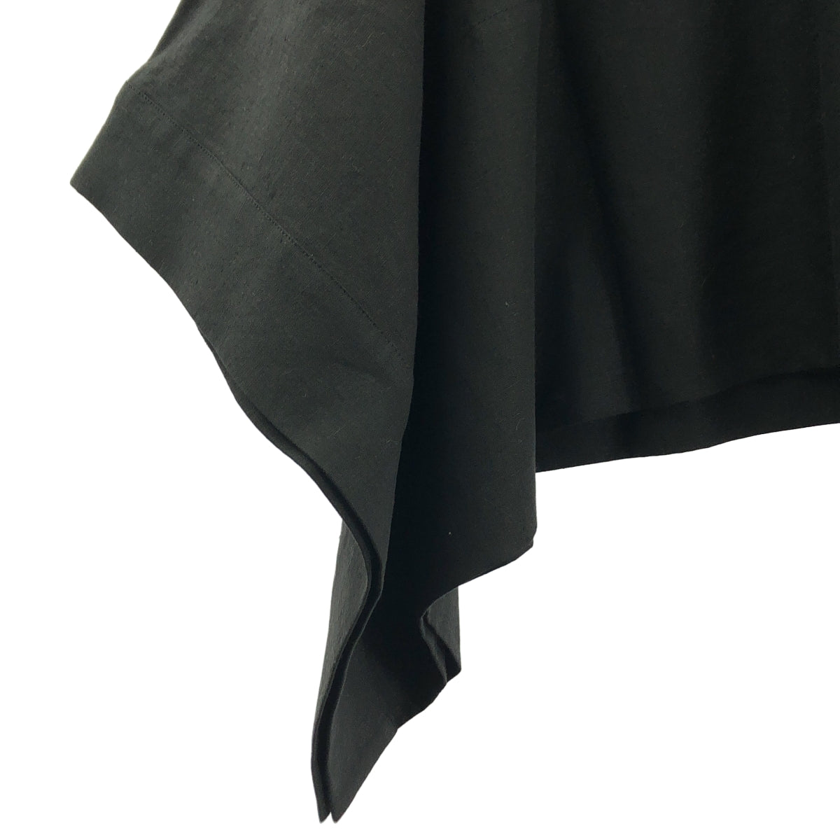 HYKE / 하이크 | 2022SS | LINEN PONCHO 린넨 판초 오버사이즈 풀오버 블라우스 | F |